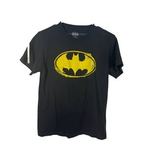 Boys Medium Batman Shirt Black‎
